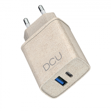 CARREGADOR DCU 1XUSB C 20W 1XUSB A 18W ECO AMIGO DCU - 1