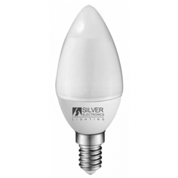 BOM SILVERELECTRONICS ECO 5W E14 VELA 3000K SILVERELECTRO - 1