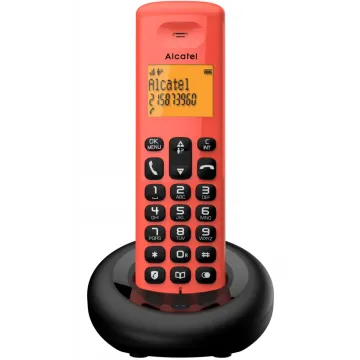 TELEFONE DECT ALCATEL E160 BLOCO DE CHAMADA VERMELHO Alcatel - 1