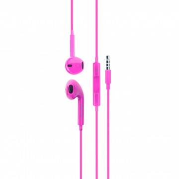 FONE DE OUVIDO DCU JACK 3.5MM ESTÉREO ROSA DCU - 1