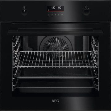 FORNO AEG BPK535060B 72L VIDRO PRETO A+ PIRO AEG - 1