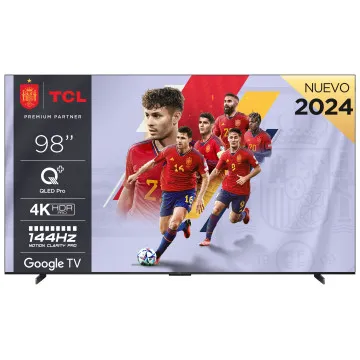 TV TCL 98" 98C655 UHD QLED GOOGLETV ONKYO SOM TCL - 1