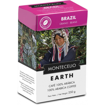 CAFÉ EM GRÃO MONTECELIO BRASIL 100% ARÁBICA 250G