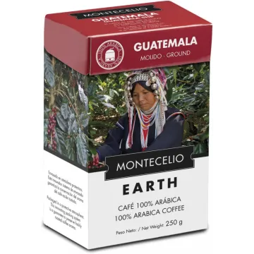 CAFÉ EM GRÃOS MONTECELIO GUATEMALA 100% ÁRABE.250G CAFFITALY - 1