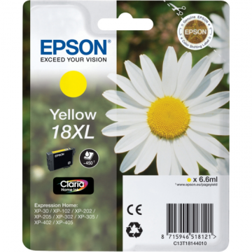 TINTA EPSON 18XL AMARELO C13T18144010 (COMPATIB EPSON - 1