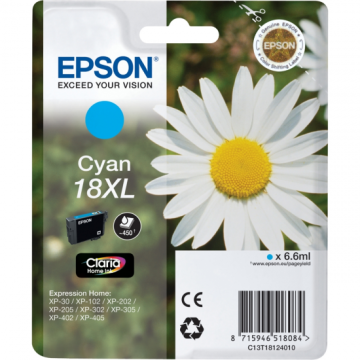 TINTA EPSON 18XL CIANO C13T18124010 (COMPATIB EPSON - 1