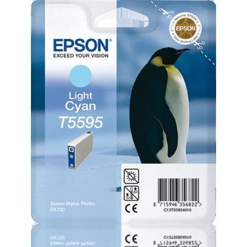 TINTA CIANO CLARO EPSON T5595 C13T55954020 EPSON - 1