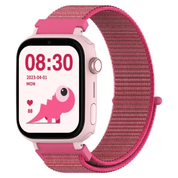 SMARTWATCH DCU KIDS PRO PRETO + TECIDO ROSA DCU - 1