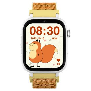 SMARTWATCH DCU KIDS PRO PRETO + TECIDO LARANJA DCU - 1