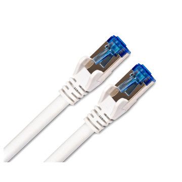 MANGUEIRA DCU CAT6A STP BRANCA/AZUL 10m DCU - 1