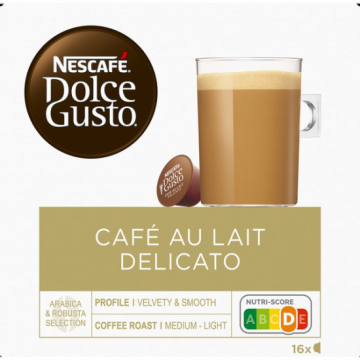 CASE DOLCE G. 12415782 CAFÉ AU LAIT DELICAT 16C NESTLE - 1