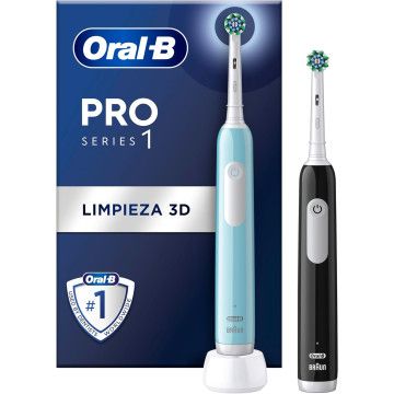 DENTAL ORALB PRO1 DUO TURQUESA + PRETO ORALB - 1