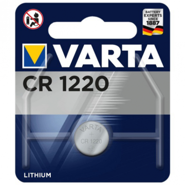 BATERIA DE LÍTIO VARTA CR1220 3V 1 BLISTER VARTA - 1