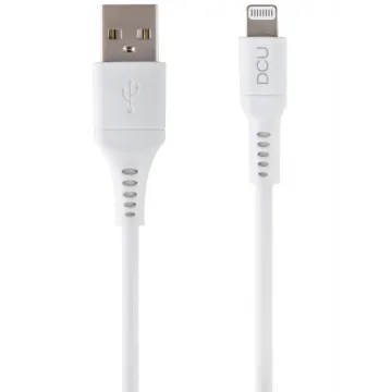 CABO DCU LIGHTNING para USB A 1M BRANCO DCU - 1