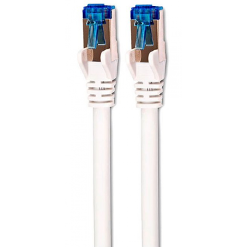 MANGUEIRA DCU CAT6A STP BRANCA/AZUL 2m DCU - 1