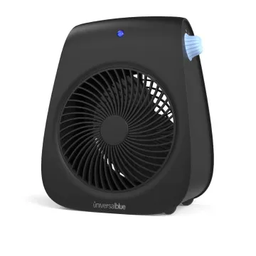 AQUECIMENTO U.BLUE BAVARO 4020B 2000W VERTICAL PRETO UNIVERSAL BLUE - 1