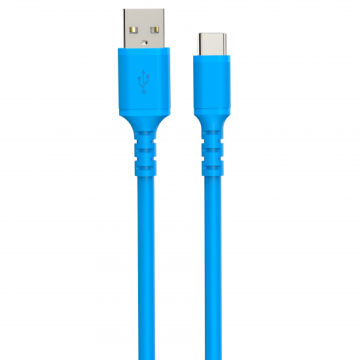 CABO DCU USB C para USB A 1M 2.0 AZUL DCU - 1