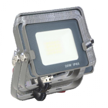 LUZ PROJETOR SANZ PRATA IP65 20W 5700K 172020 SILVERELECTRO - 1