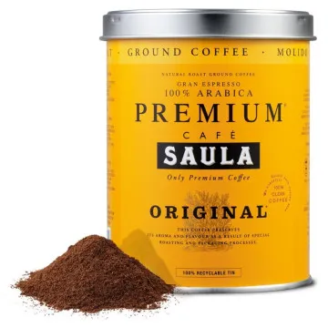 SAULA CAFÉ MOÍDO 25124220 GENUÍNO COLÔMBIA 250GR SAULA - 1