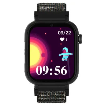 SMARTWATCH DCU KIDS PRO PRETO + TECIDO PRETO DCU - 1