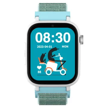 SMARTWATCH DCU KIDS PRO PRETO + TECIDO VERDE DCU - 1