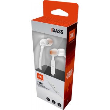 JBL - Auriculares Branco T110 JBL - 5