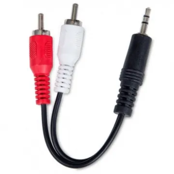 CABO DCU 1X JACK M para 2X RCA M DCU - 1