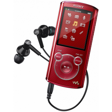 REPÓDIGO MP4 SONY NWZ-E463R 4GB VERMELHO SONY - 1