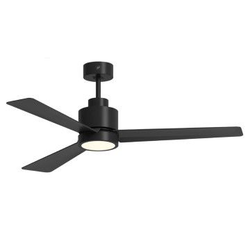 VENTILADOR DE TETO SP HTD-130 DC PRETO 130CMS LED SP - 1