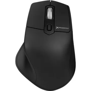 MOUSE ÓPTICO PRETO SEM FIO PHOENIX ERGO M2 Phoenix - 1