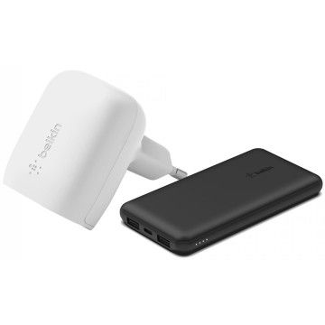 PACK BELKIN CARREGADOR USB C 20W+POWERBANK 10000 Belkin - 1