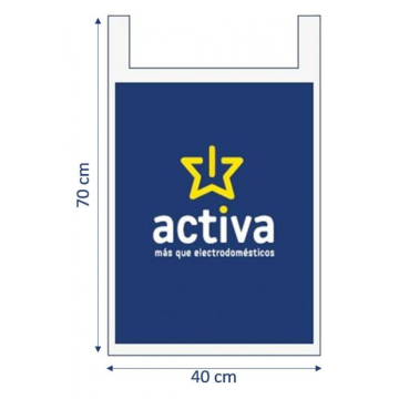 ACTIVA SACO PLÁSTICO GRANDE 300 unidades 40x70 PLV - 1