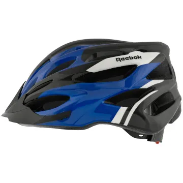 CAPACETE REEBOK MTB MV50 BRILHANTE AZUL PRETO BRANCO L Reebok - 1