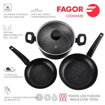 FAGOR VIVANT COZINHA BATERIA 2 FRIGIDEIRA 24-20 CAZULA24 FAGOR - 1