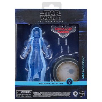 Figura Mae Assassin Coleção Holocomm Star Wars 15cm HASBRO - 1