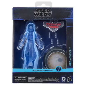 Figura Mae Assassin Coleção Holocomm Star Wars 15cm HASBRO - 1