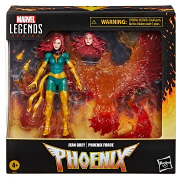 Figura Jean Grey e Phoenix Force Phoenix Marvel 15cm HASBRO - 1