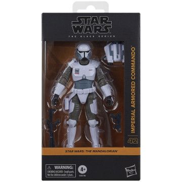 Figura Comando Blindado Imperial The Mandalorian Star Wars 15cm HASBRO - 1