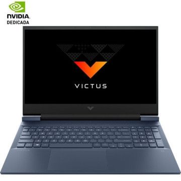 Laptop para jogos HP Victus 15-FA0048NS Intel Core i7-12650H/ 16GB/ 512GB SSD/ GeForce RTX 3050/ 15.6'/Sem sistema operacional H