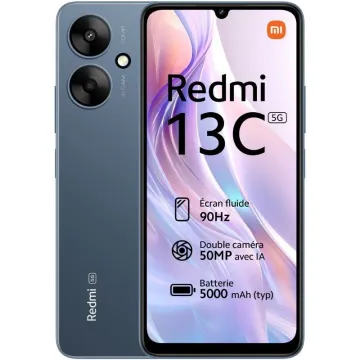 Smartphone Xiaomi Redmi 13C 4GB/ 128GB/ 6,74'/ 5G/ Azul XIAOMI - 1