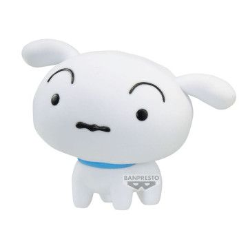 Figura Fofo Puffy Shiro Snowy Crayon Shinchan A 8cm BANPRESTO - 1