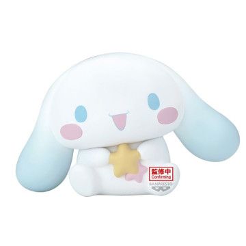 Figura Cinnamoroll Softmates Personagens Sanrio 15cm BANPRESTO - 1