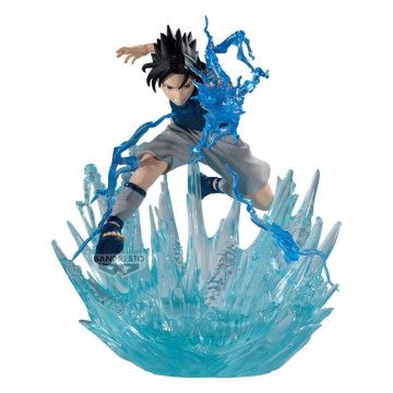 Figura Uchiha Sasuke Combinação Batalha Naruto 12cm BANPRESTO - 1