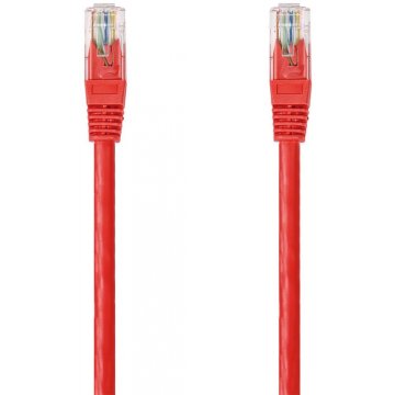 CONEXÃO DCU UTP CAT6 VERMELHA 3M DCU - 1