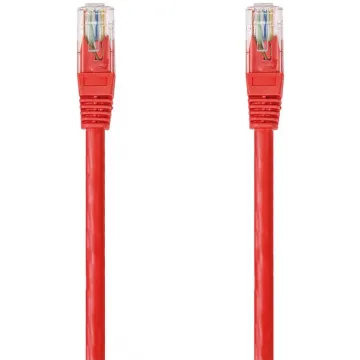 CONEXÃO DCU UTP CAT6 VERMELHA 3M DCU - 1