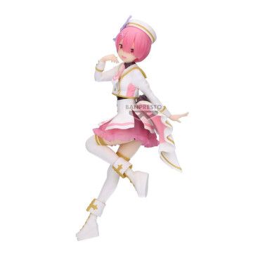 Figura Ram Stage Costume Re:Zero Começando a Vida em Outro Mundo 22cm BANPRESTO - 1