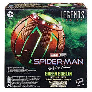 Abóbora Eletrônica Duende Verde Homem-Aranha No Way Home Marvel HASBRO - 1