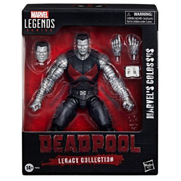 Coleção Legado Marvels Colossus Deadpool Marvel Figura 15cm HASBRO - 1