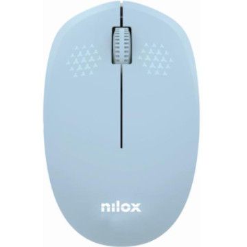 RATO NILOX SEM FIO 1000 DPI PASTEL AZUL Nilox - 1