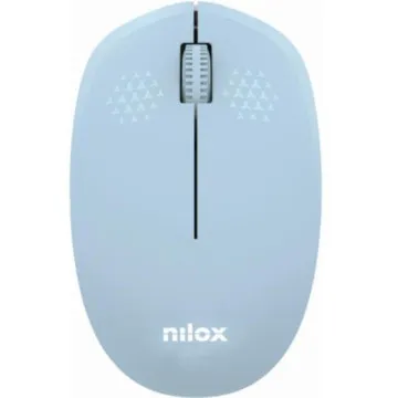 RATO NILOX SEM FIO 1000 DPI PASTEL AZUL Nilox - 1